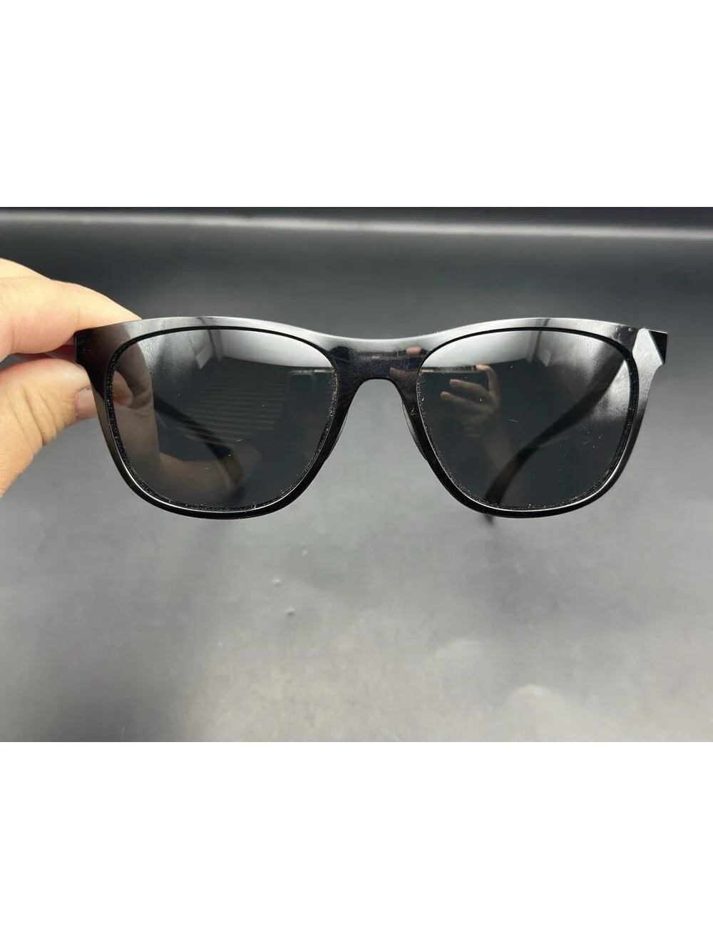 Oakley Leadline Polished Black/Grey Lenses